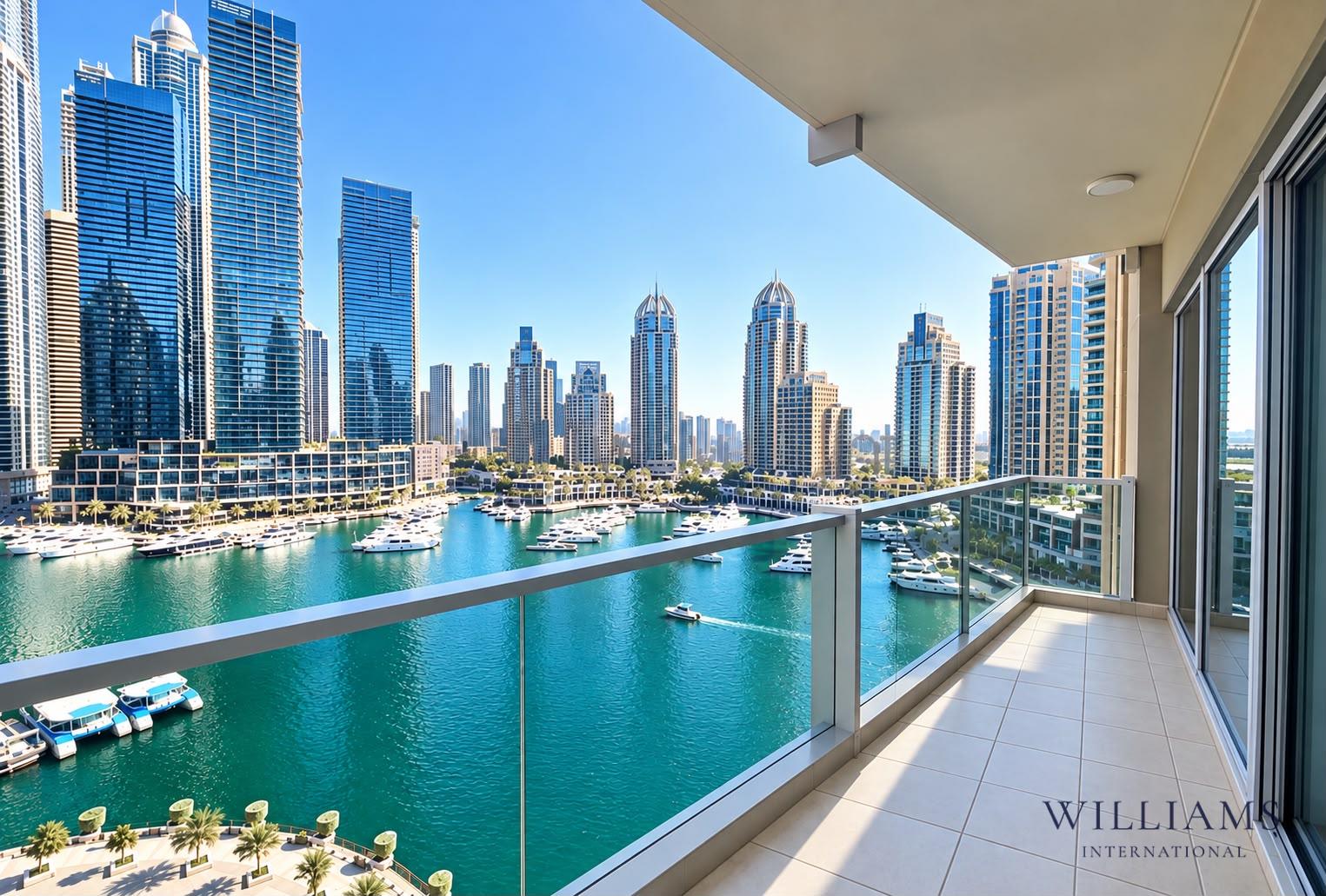 MARINA VIEWS | VACANT | LARGE LIVING SPACE